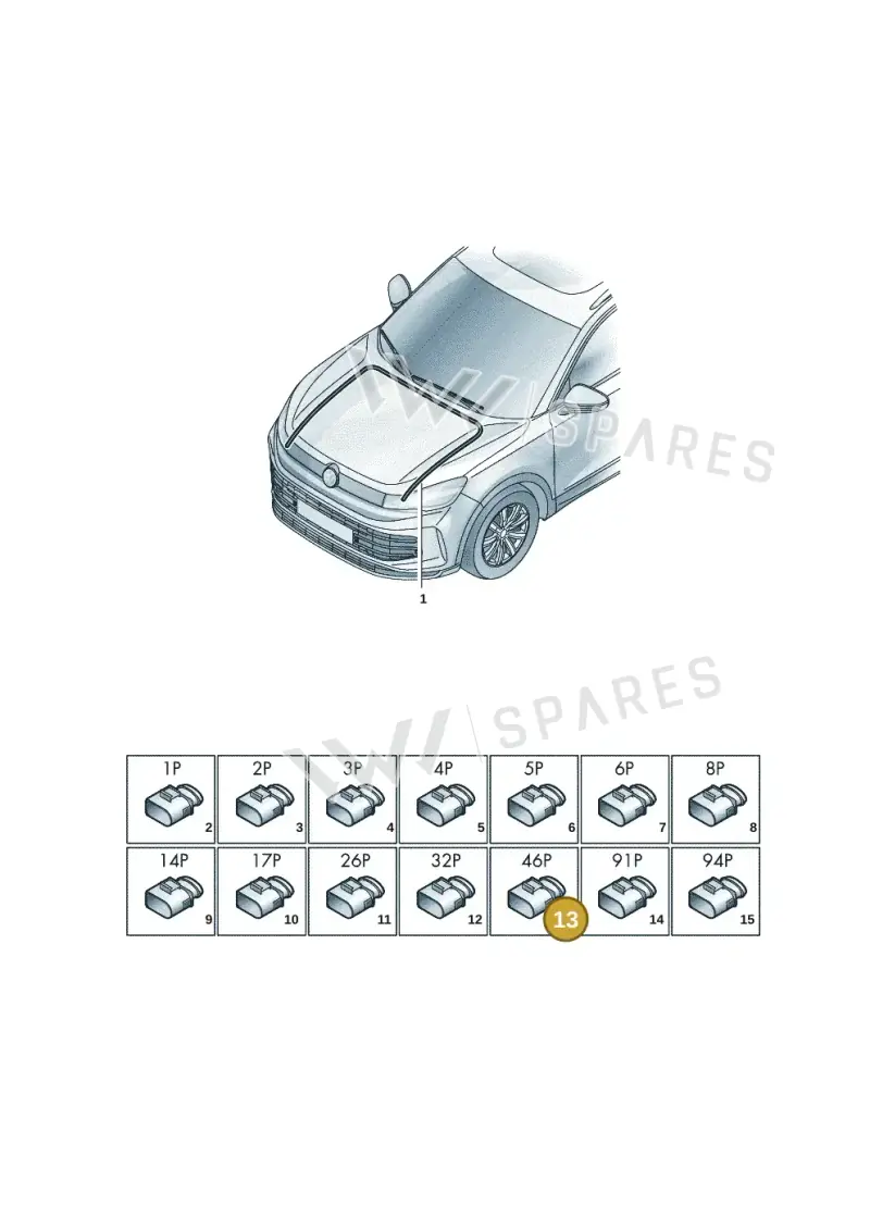 5Q0973046 — Skoda Kodiaq (2024-2024) diagram 57x971800, position 13