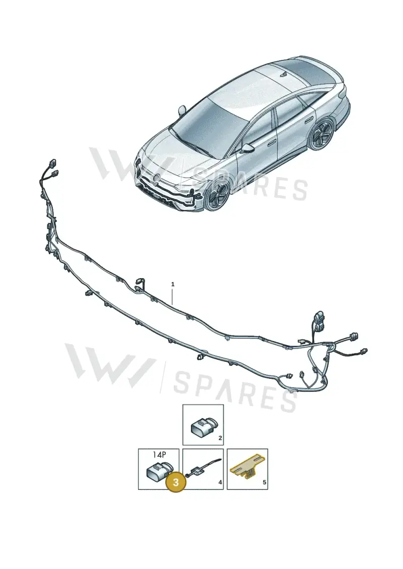 5Q0973737 — Volkswagen ID.7 Limousine Pro (2023-) diagram 14b971000, position 3
