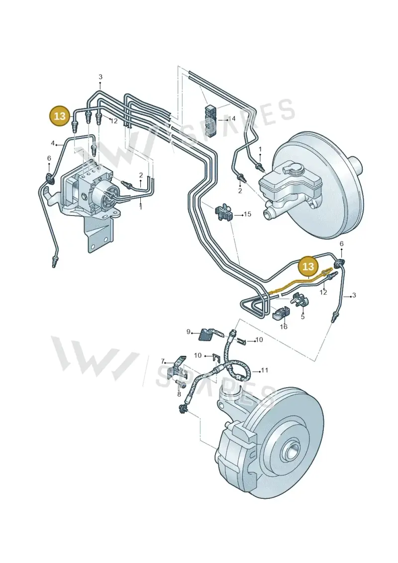 5Q1614726AJ — Audi Q2 (2016-2025) diagram 745611200, position 13