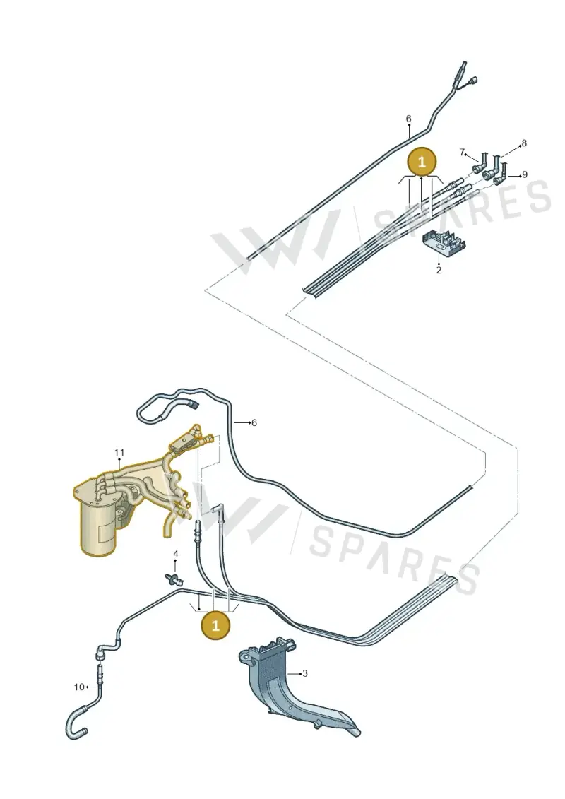 5QA200059F — Volkswagen Tiguan 2.0 (2023-) diagram 884201250, position 1