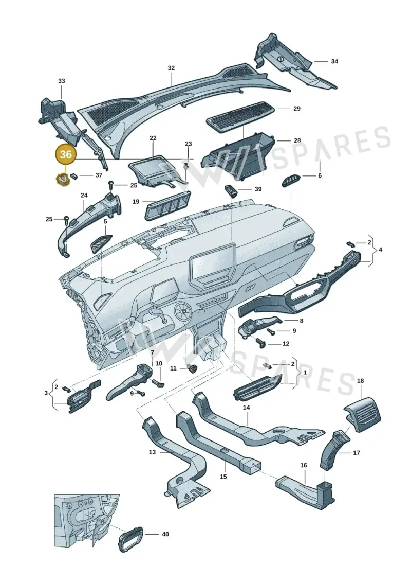 5QJ907643 — Volkswagen ID.6 X (2021-) diagram 11d819300, position 36
