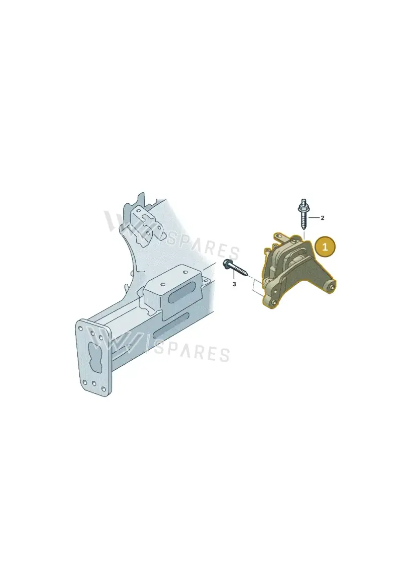 5QS199262A — Volkswagen Multivan (2021-2025) diagram 3j0199001, position 1