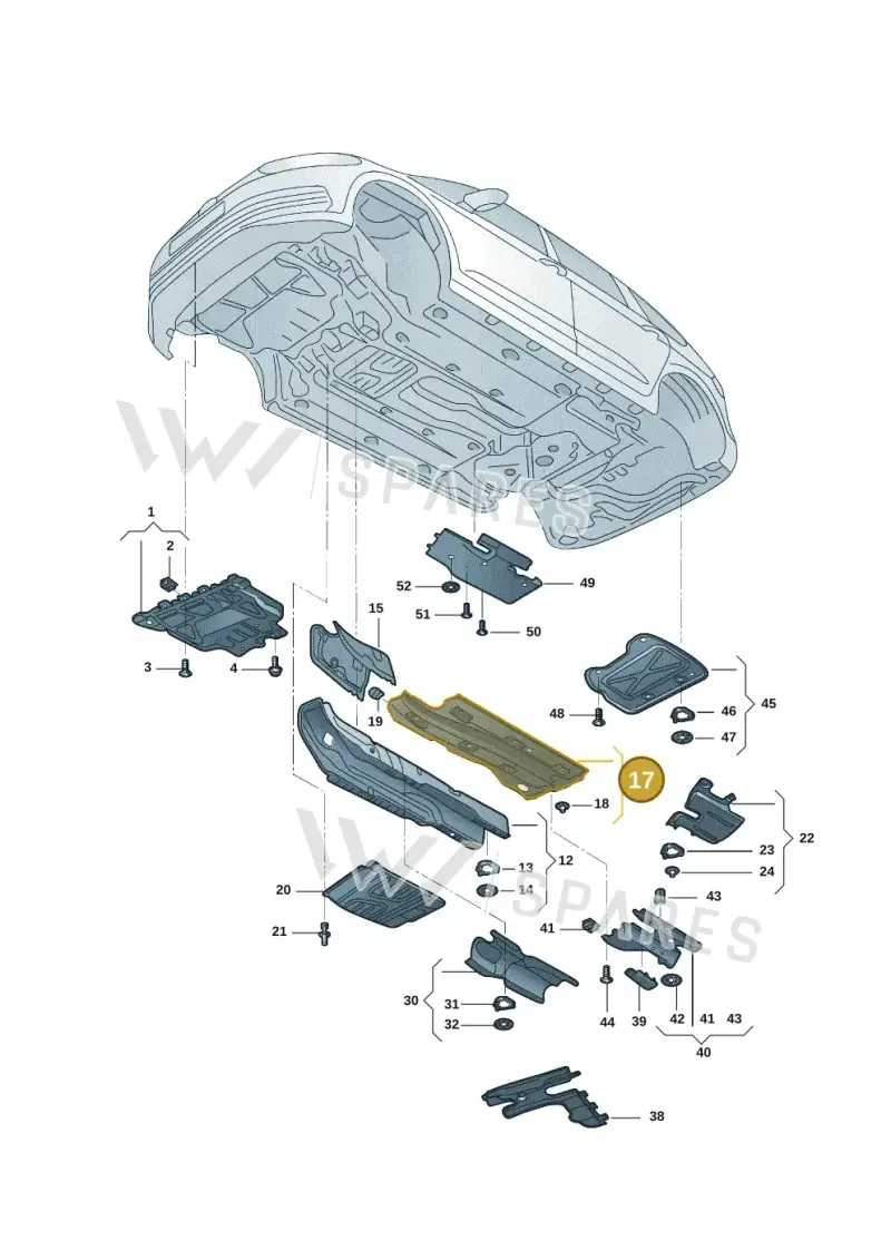 5QS825202A — Volkswagen Tiguan (2024-) diagram 57d825000, position 17