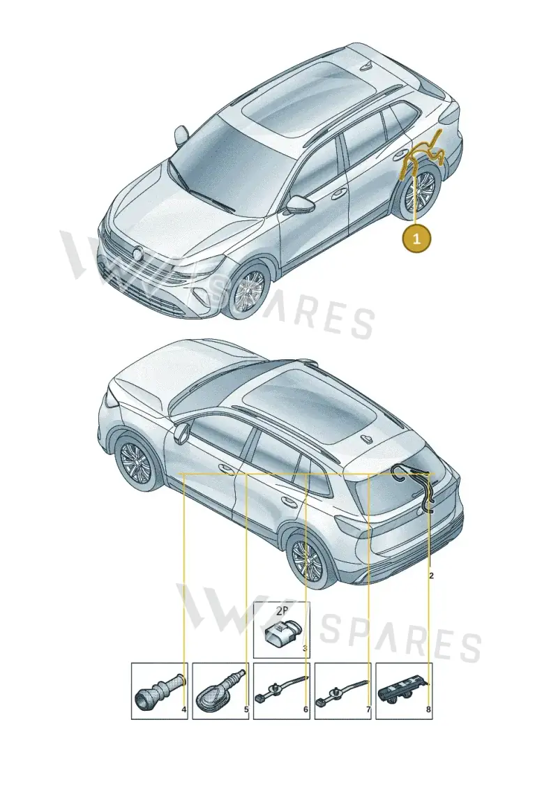 5QS927902AA — Skoda Kodiaq (2024-2024) diagram 57x972700, position 1