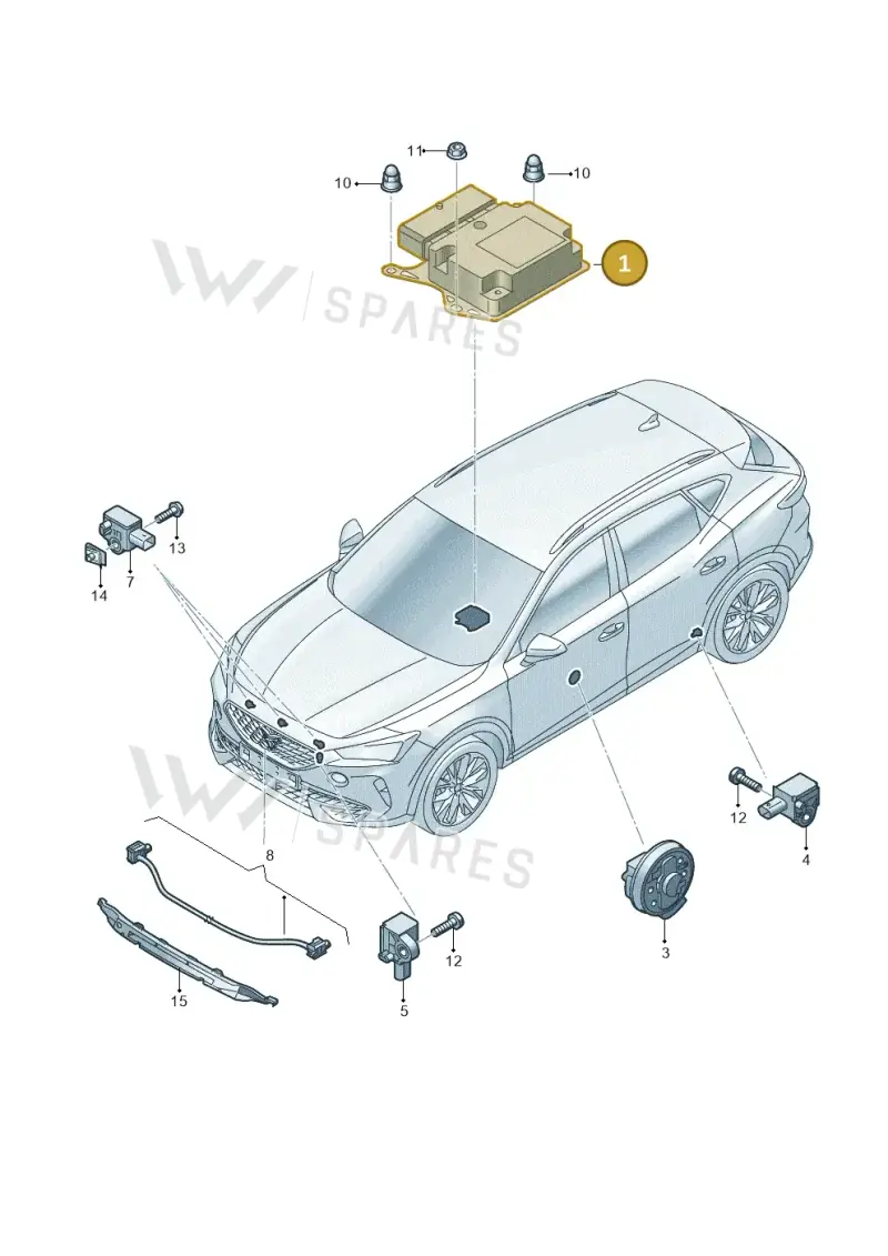 5QS959655 — SEAT CUPRA Formentor (2020-) diagram 5ff959030, position 1