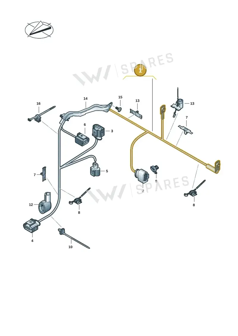 5QS971111 — Skoda Kodiaq (2024-2024) diagram 2ka971070, position 1