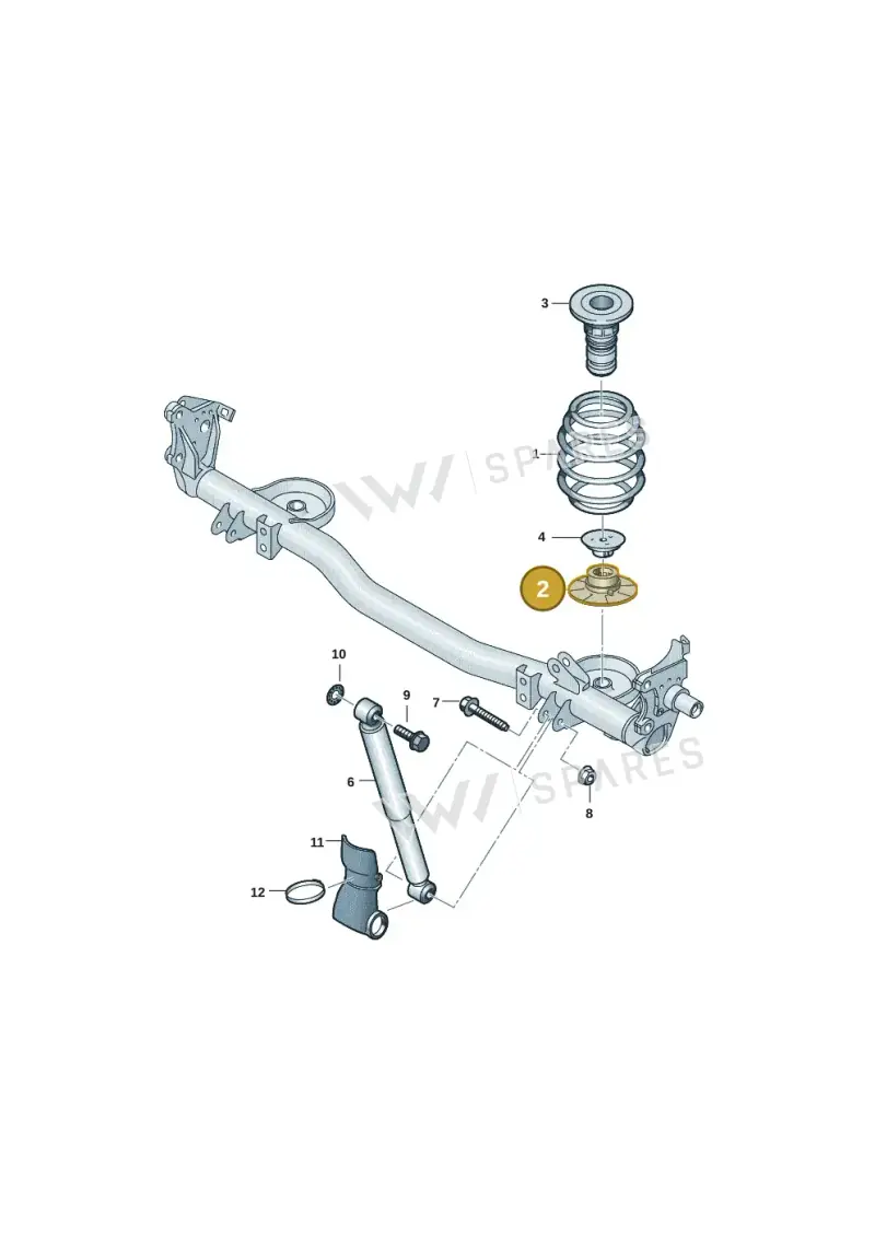 5R3511150D — Volkswagen Caddy Maxi Kombi (2020-2024) diagram 2ka511000, position 2