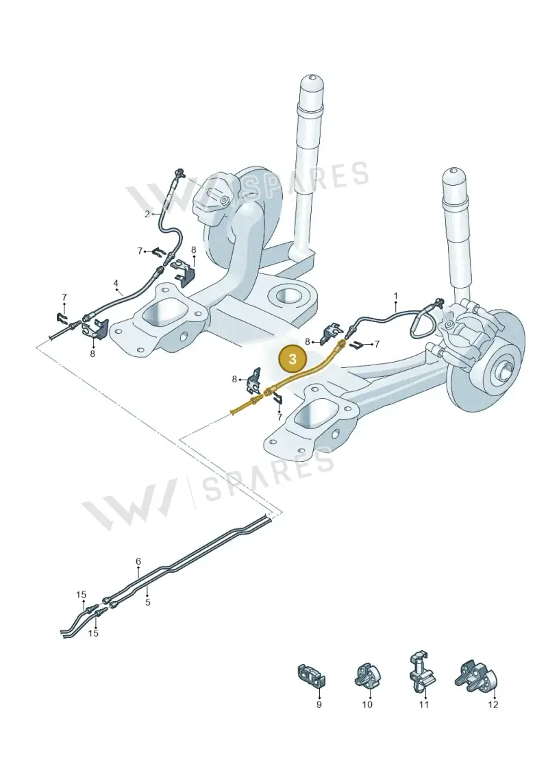 5R3611775C — Volkswagen Caddy Maxi Kombi (2020-2024) diagram 2ka611041, position 3