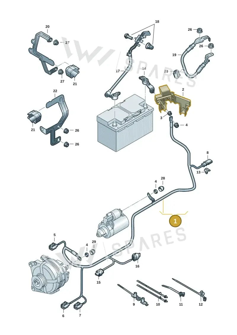 5R3971230EC — Volkswagen Caddy Maxi (2020-2025) diagram 2ka971002, position 1