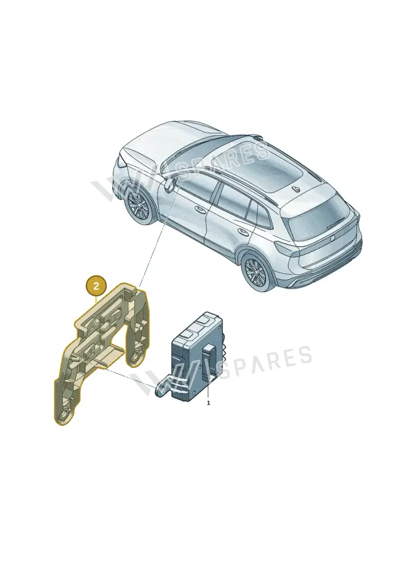 5R3971303A — Skoda Kodiaq (2024-2024) diagram 57x909100, position 2