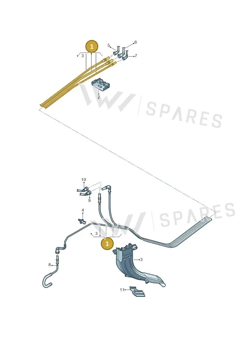 5WA200059A — Volkswagen Golf 2.0 BlueMotion (2019-2024) diagram 793201150, position 1