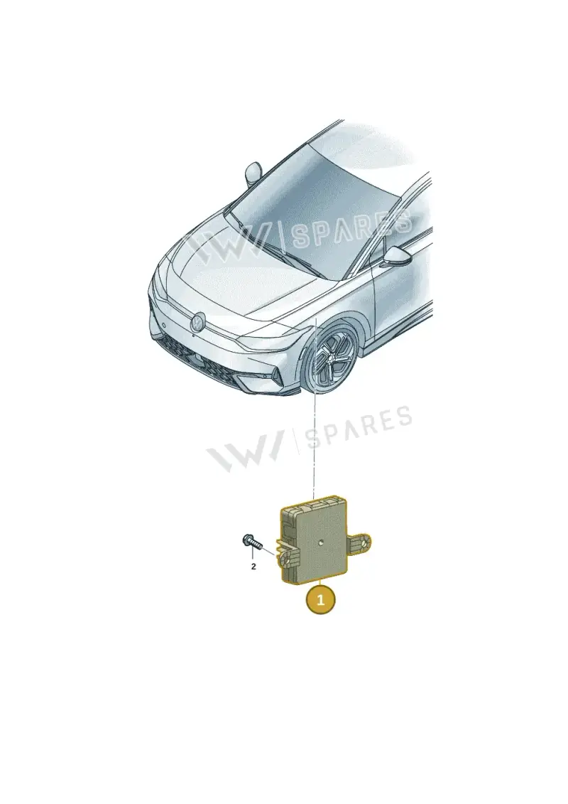 5WA959436N — Volkswagen ID.7 Limousine Pro (2023-) diagram 14b909100, position 1