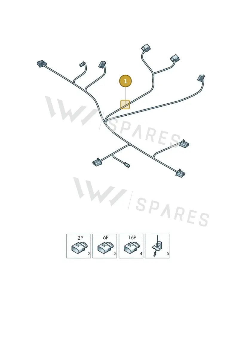 5WC971566G — Volkswagen Tiguan 2.0 (2023-) diagram 57x972655, position 1