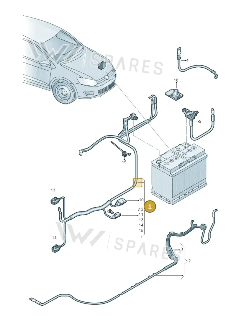 6C0971349PL — Skoda Fabia (2014-2022) diagram 797971650, position 1