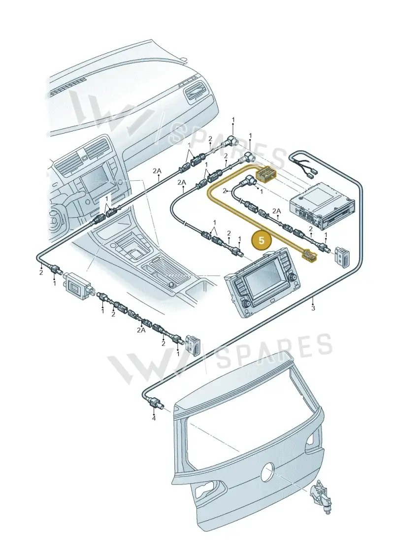 6C1971327 — Volkswagen Golf 2.0 (2016-2020) diagram 827972056, position 5