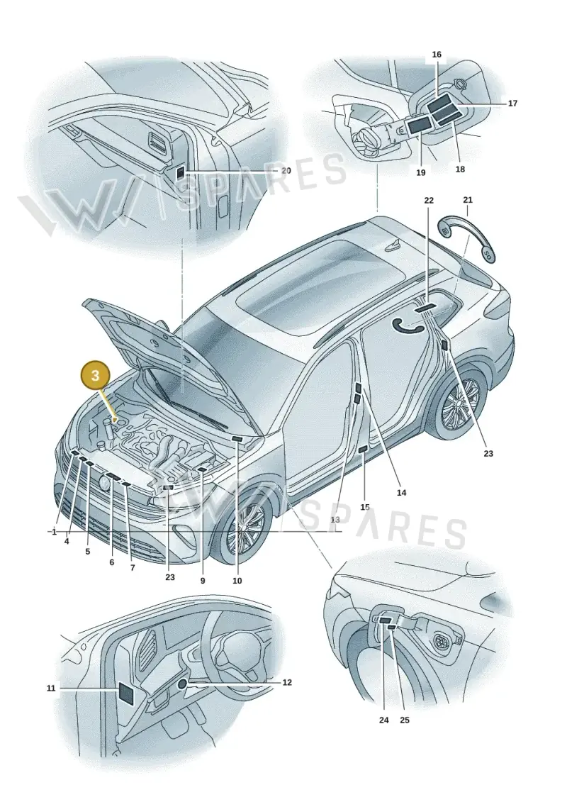 6N0010778L — Volkswagen Tiguan 2.0 (2023-) diagram 57x010000, position 3