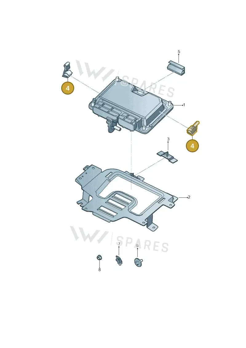 6N0906356 — Volkswagen New Beetle             06> (2005-) diagram 467906000, position 4