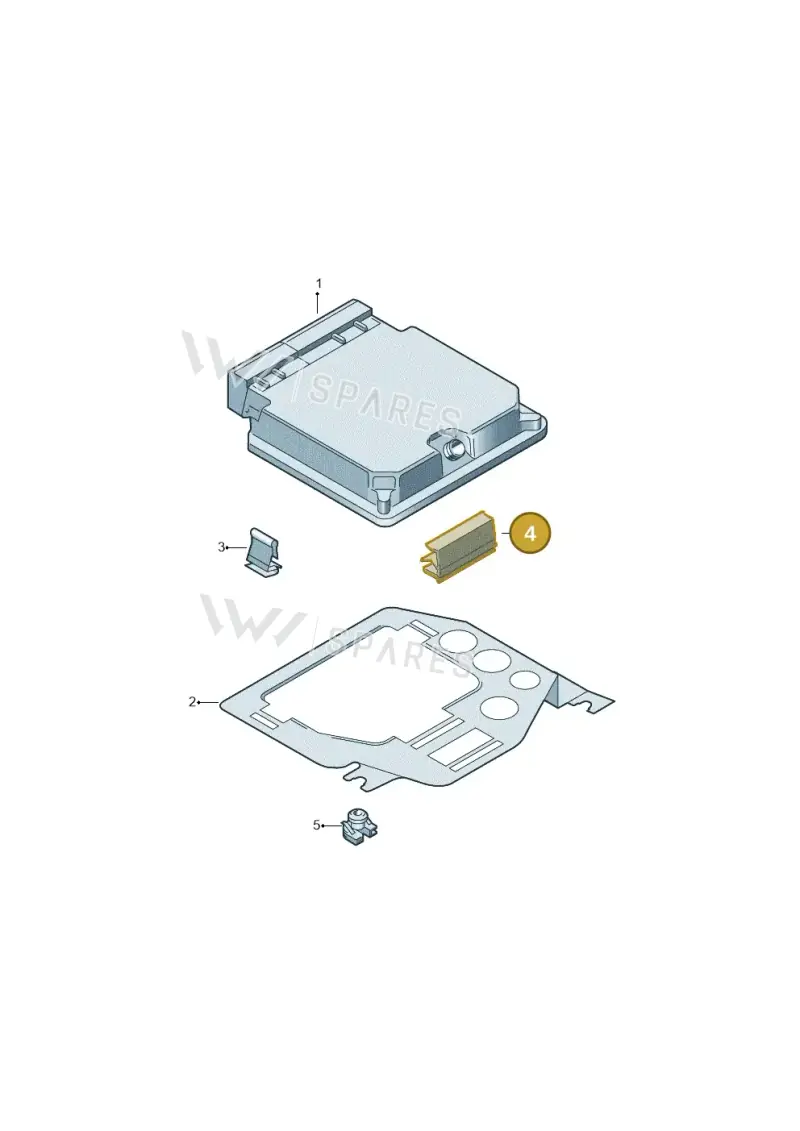 6N0906356A — Volkswagen LUPO/3L TDI (2003-2005) diagram 231906200, position 4