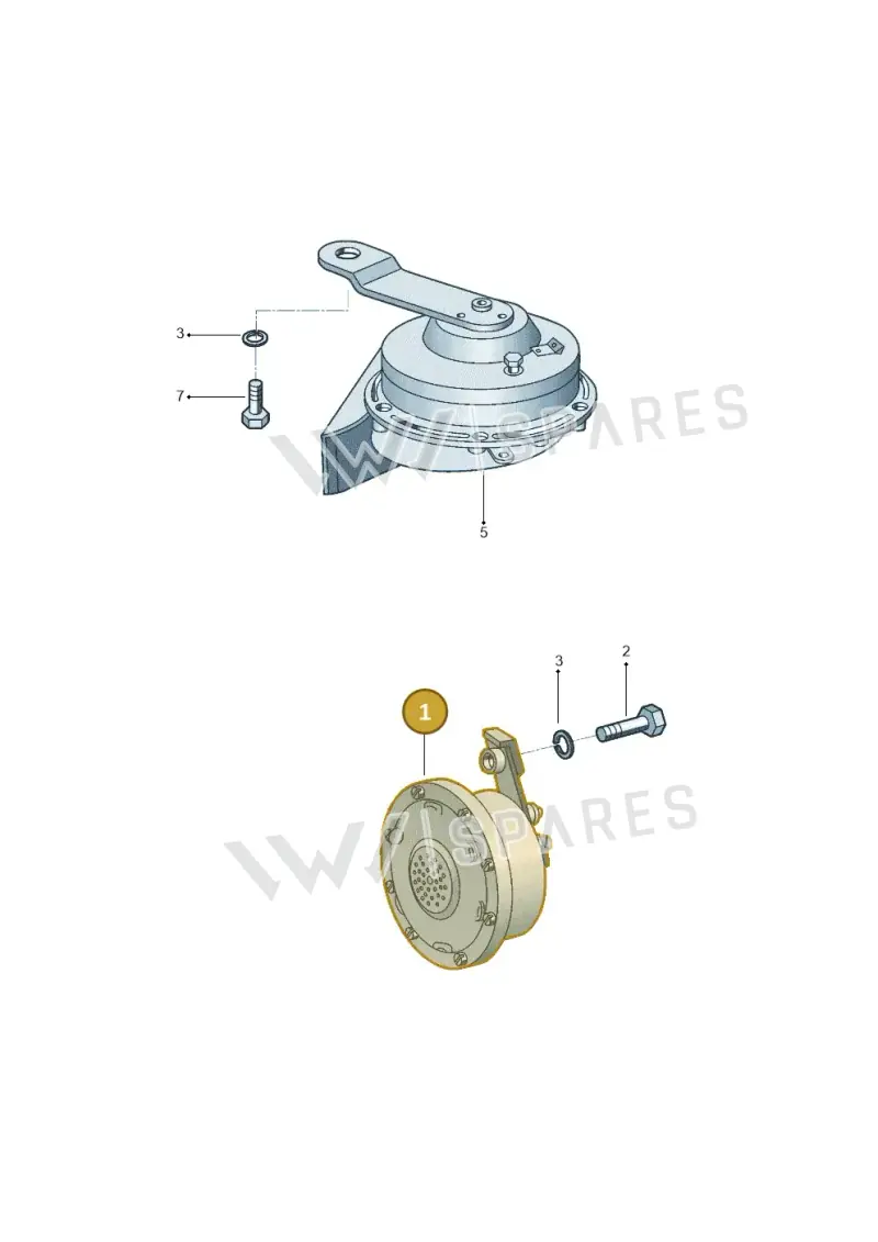 6N0951101L — Volkswagen Kombi (2011-) diagram 308951000, position 1