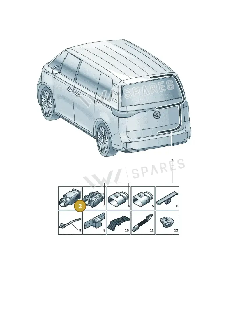 6Q0035575A — Volkswagen ID.Buzz (2022-) diagram 15a972820, position 2