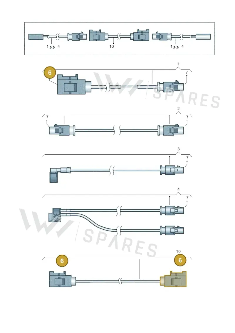 6Q0035576K — Volkswagen Passat estate (2023-) diagram 15a972460, position 6