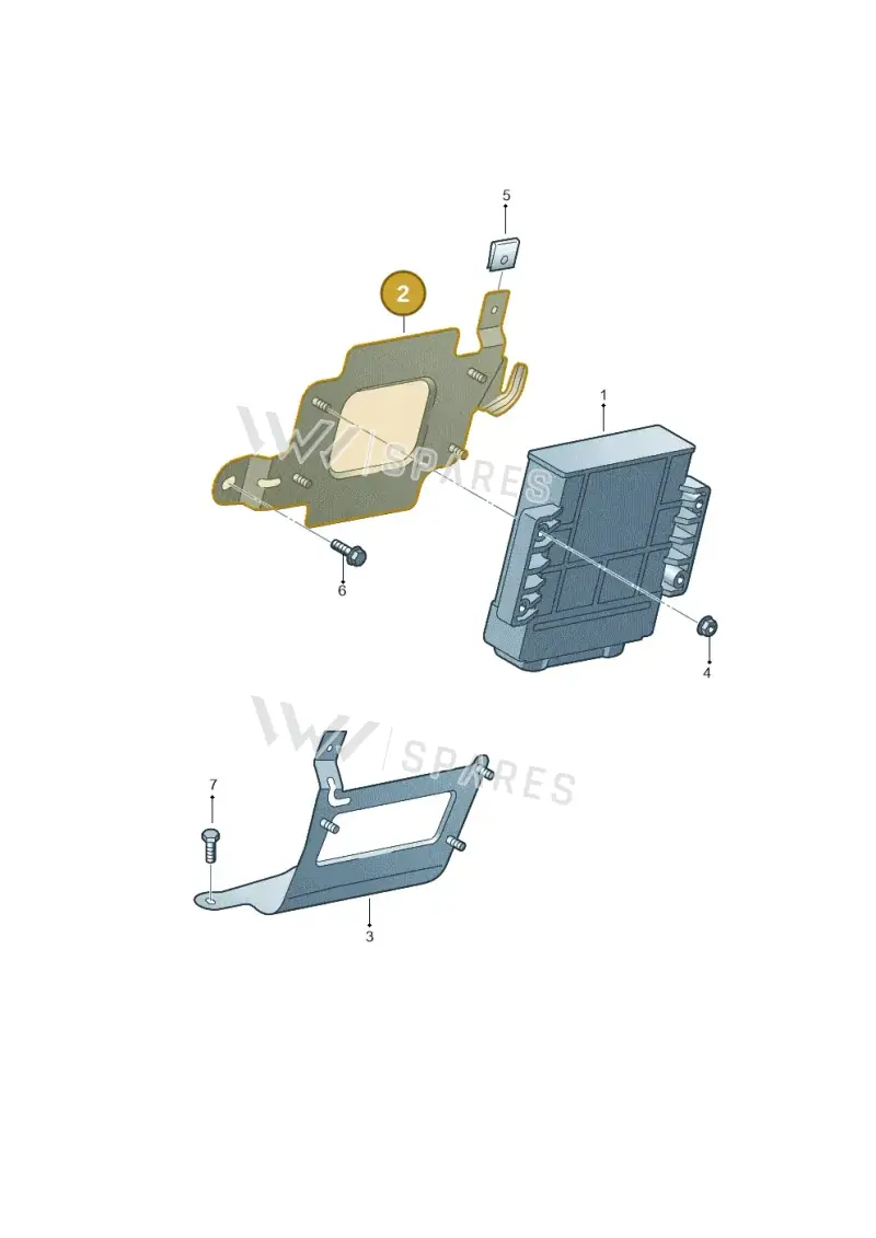 6Q0927163 — Volkswagen POLO JIN QIN       "CN"06> (2006-) diagram 420927450, position 2