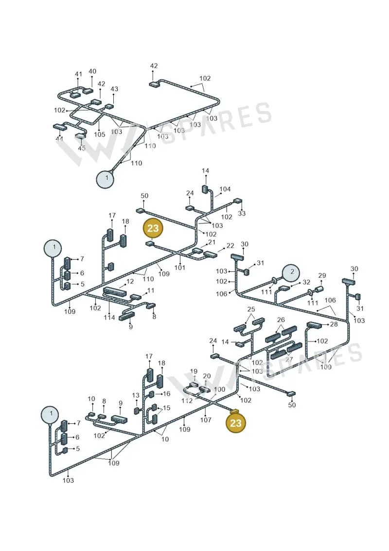 6Q0972623S — Skoda OCTAVIA/COMBI/4X4      04> (2004-) diagram 419971850, position 23
