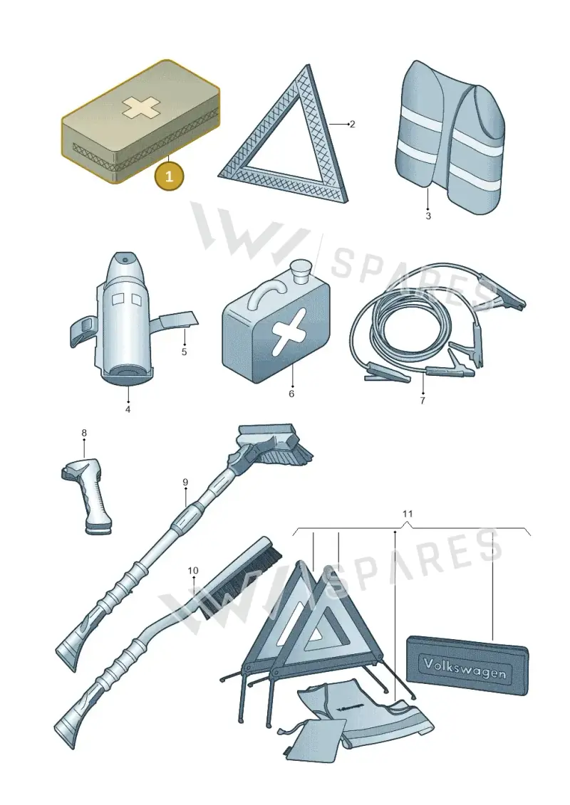 6R0093108C — Volkswagen Passat Estate (2023-2025) diagram 827093010, position 1