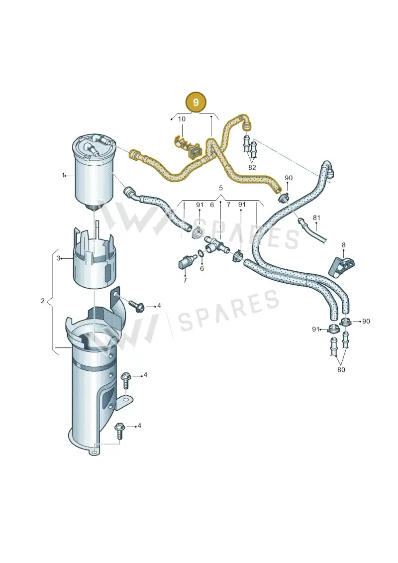 6R0130295P — SEAT Ibiza (2012-) diagram 677127100, position 9