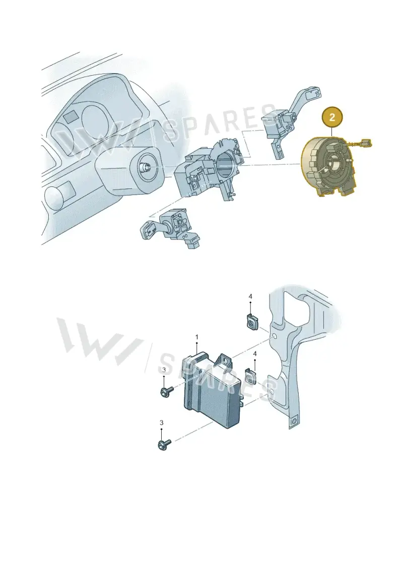 6R0959654 — Skoda Roomster (2010-2015) diagram 481941250, position 2