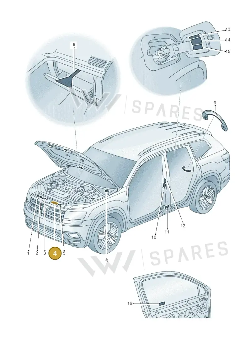 701010002AB — Volkswagen Atlas Cross Sport (2023-) diagram 829010000, position 4