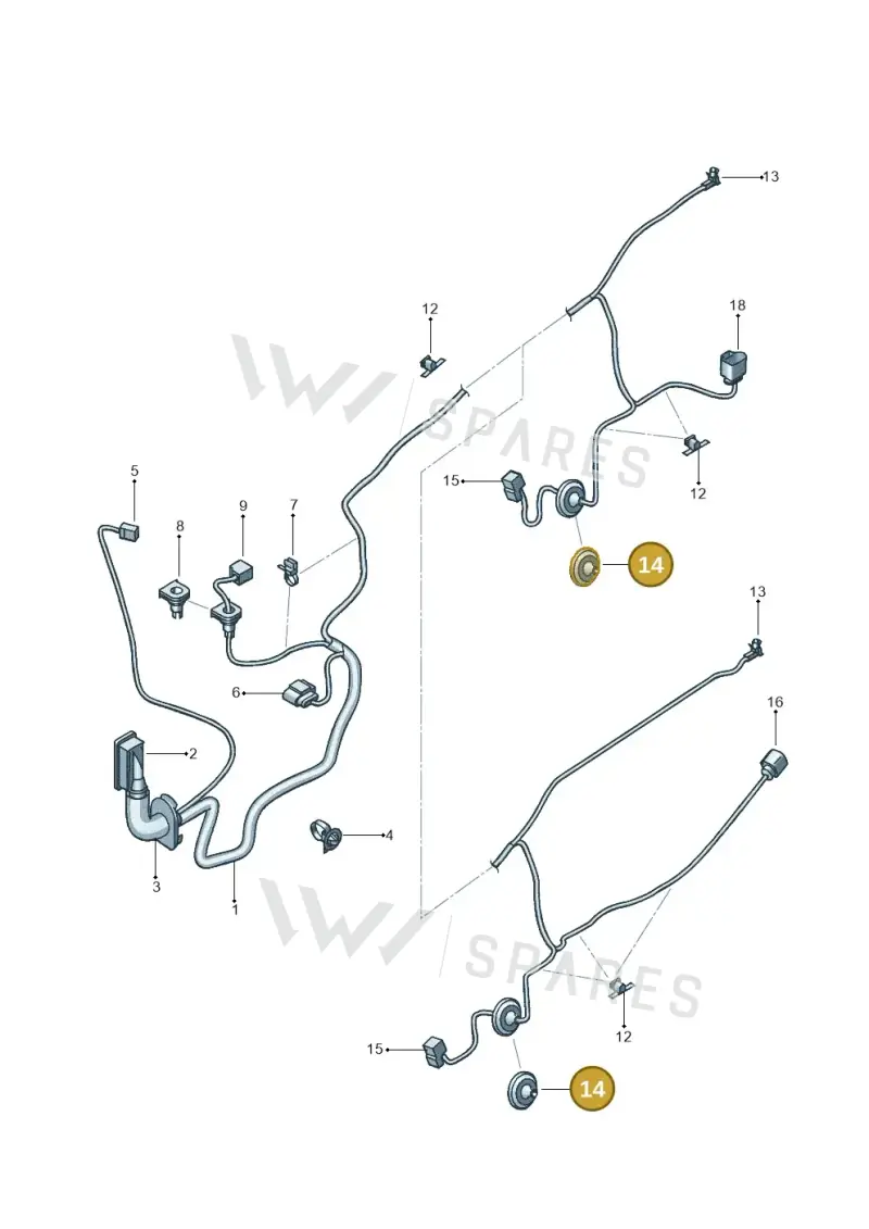 701971908A — SEAT Ibiza (2015-) diagram 639972370, position 14