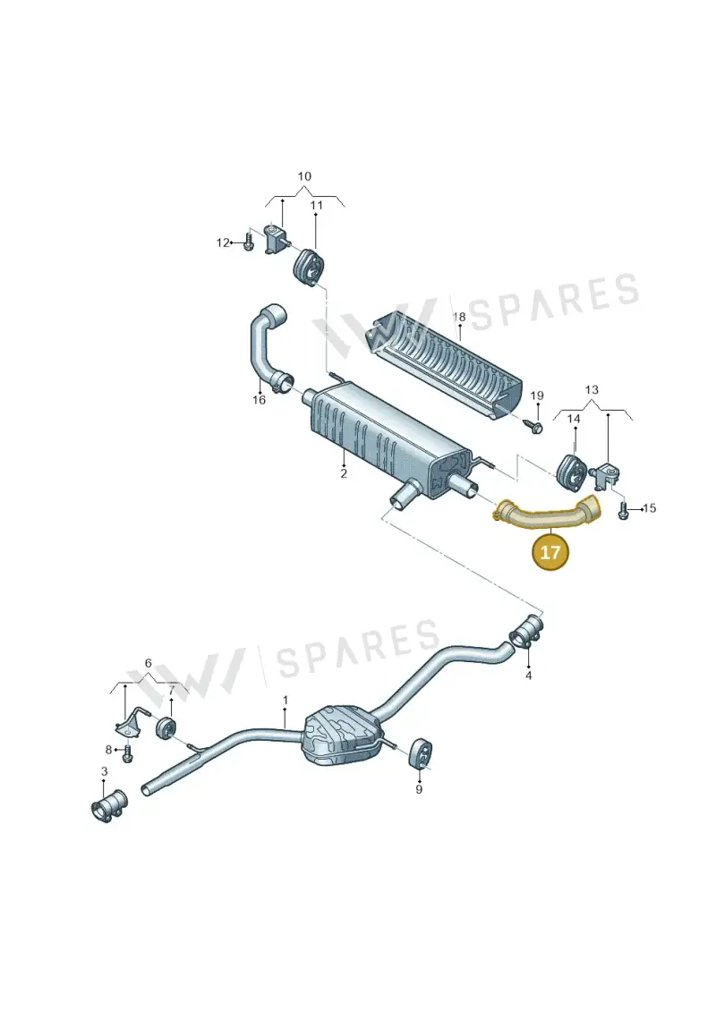 760253681AC — Volkswagen Touareg (2017-2023) diagram 439253110, position 17