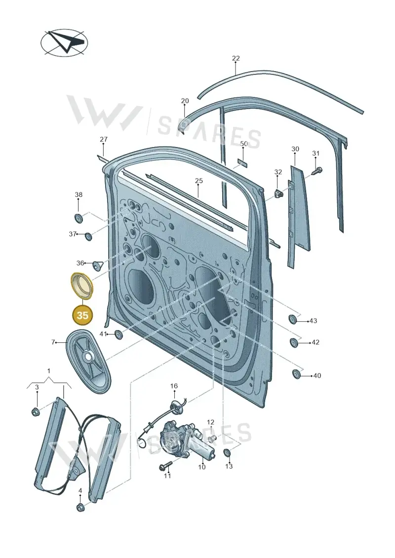 760837095 — Volkswagen Touareg (2017-2023) diagram 439837600, position 35