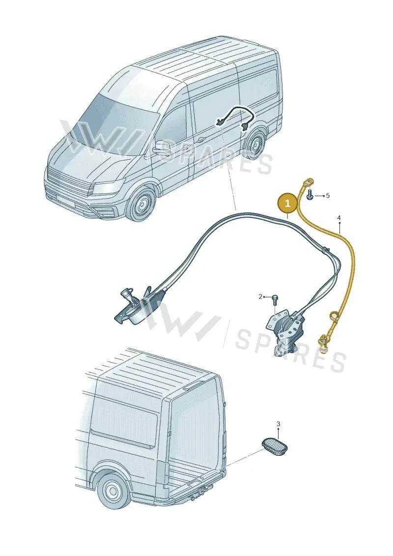 7C0803660BF — Volkswagen MAN TGE 55 (2016-2021) diagram 806801600, position 1