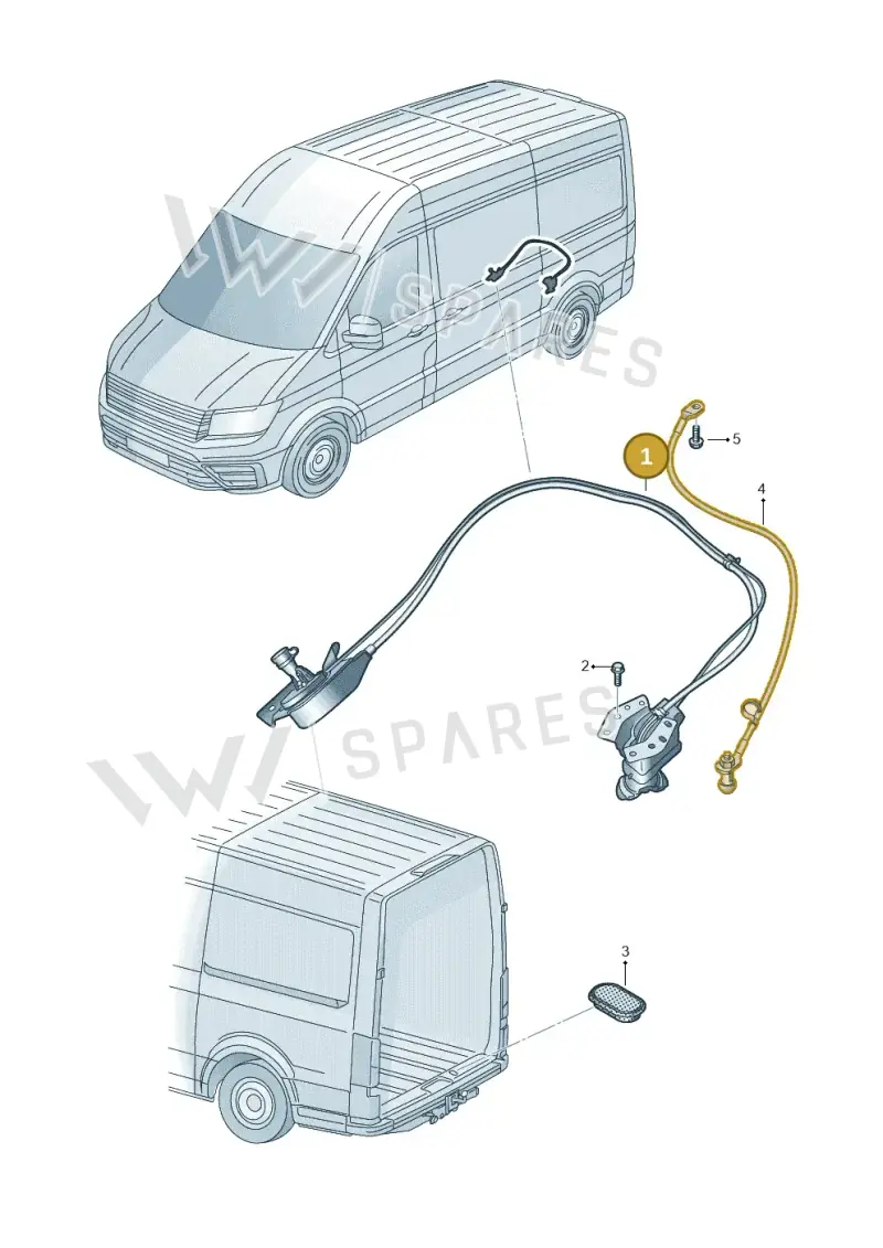 7C0803660BN — Volkswagen MAN TGE 55 (2016-2021) diagram 806801600, position 1