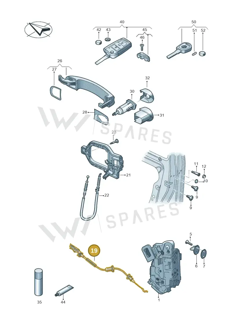 7C0837085 — Volkswagen E-Crafter 35 (2018-2024) diagram 806837000, position 19