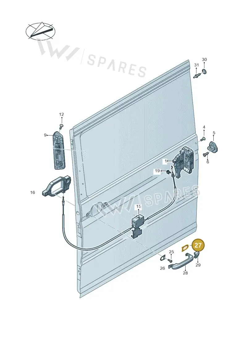 7C0837209A — Volkswagen E-Crafter 35 (2018-2024) diagram 806843300, position 27