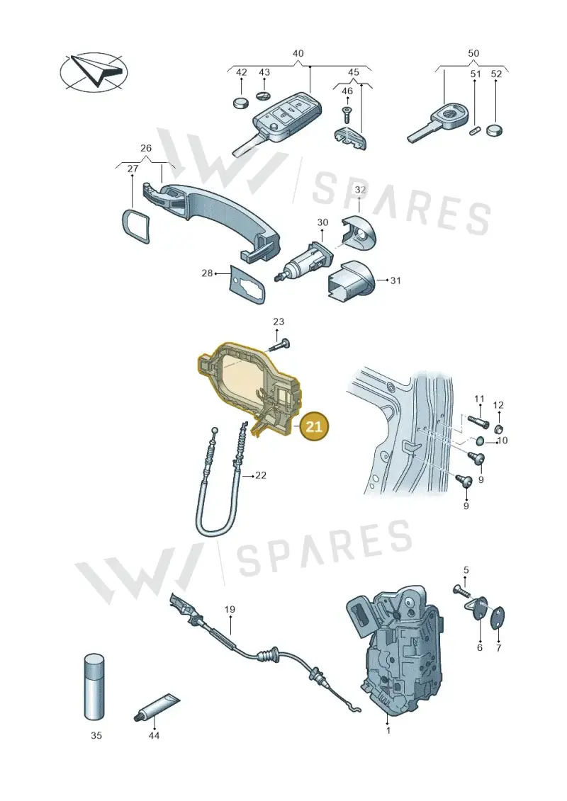 7C0837886C — Volkswagen E-Crafter 35 (2018-2024) diagram 806837000, position 21