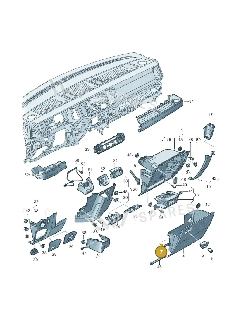 7C0857363 — Volkswagen E-Crafter 35 (2018-2024) diagram 806857200, position 7