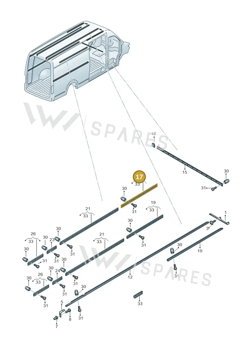 7C0860651 — Volkswagen E-Crafter 35 (2018-2024) diagram 806860200, position 17