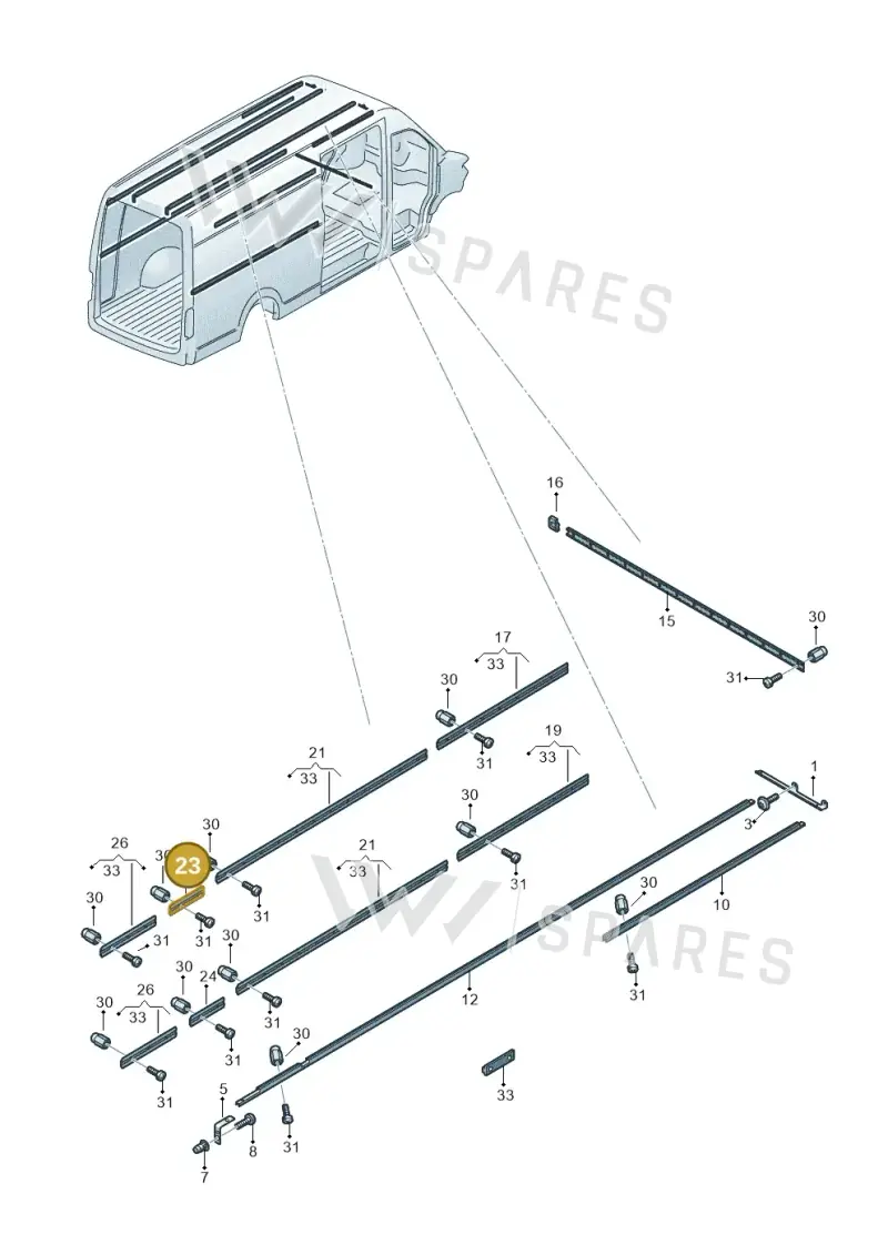 7C0860653 — Volkswagen E-Crafter 35 (2018-2024) diagram 806860200, position 23