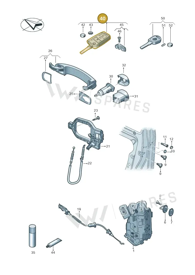 7C0959752HAIF — Volkswagen MAN TGE 55 (2016-2021) diagram 806837000, position 40