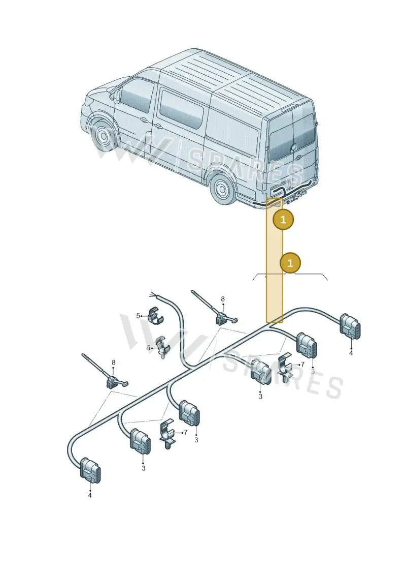 7C0971093H — Volkswagen E-Crafter 35 (2018-2024) diagram 806972800, position 1