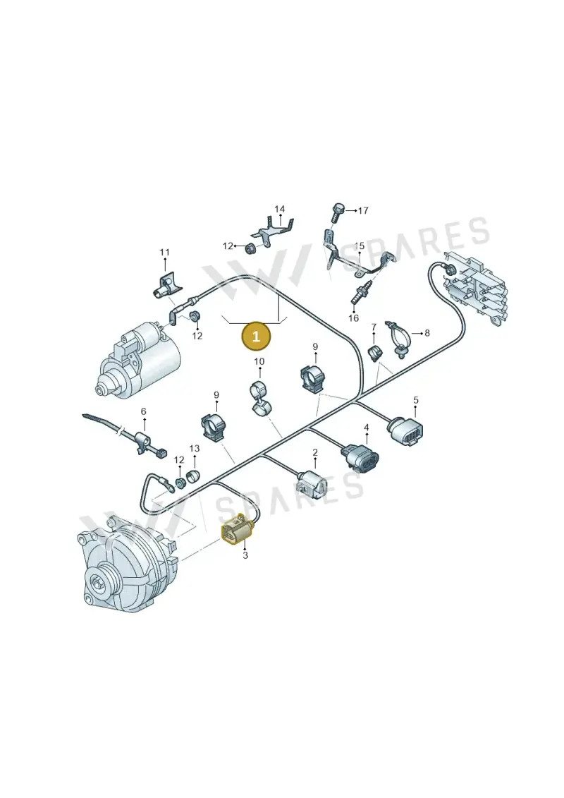 7C0971164E — Volkswagen MAN TGE 55 (2016-2021) diagram 806971001, position 1