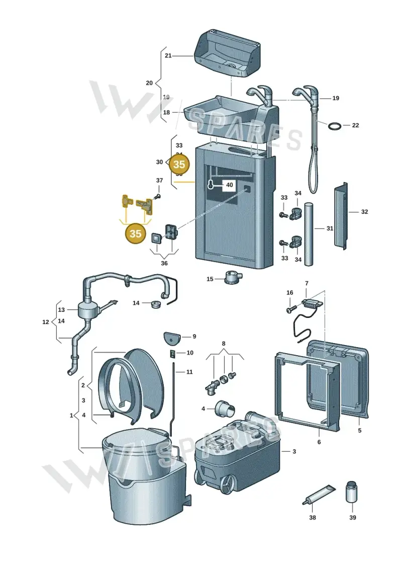 7C4067057 — Volkswagen MAN TGE 55 (2016-2021) diagram 806067005, position 35