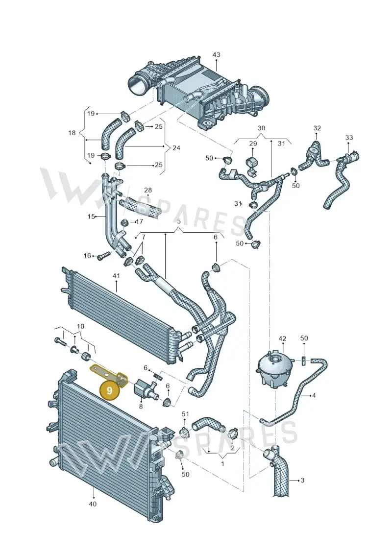 7E0121079AJ — Volkswagen Transport. multivan (2019-2024) diagram 871121690, position 9