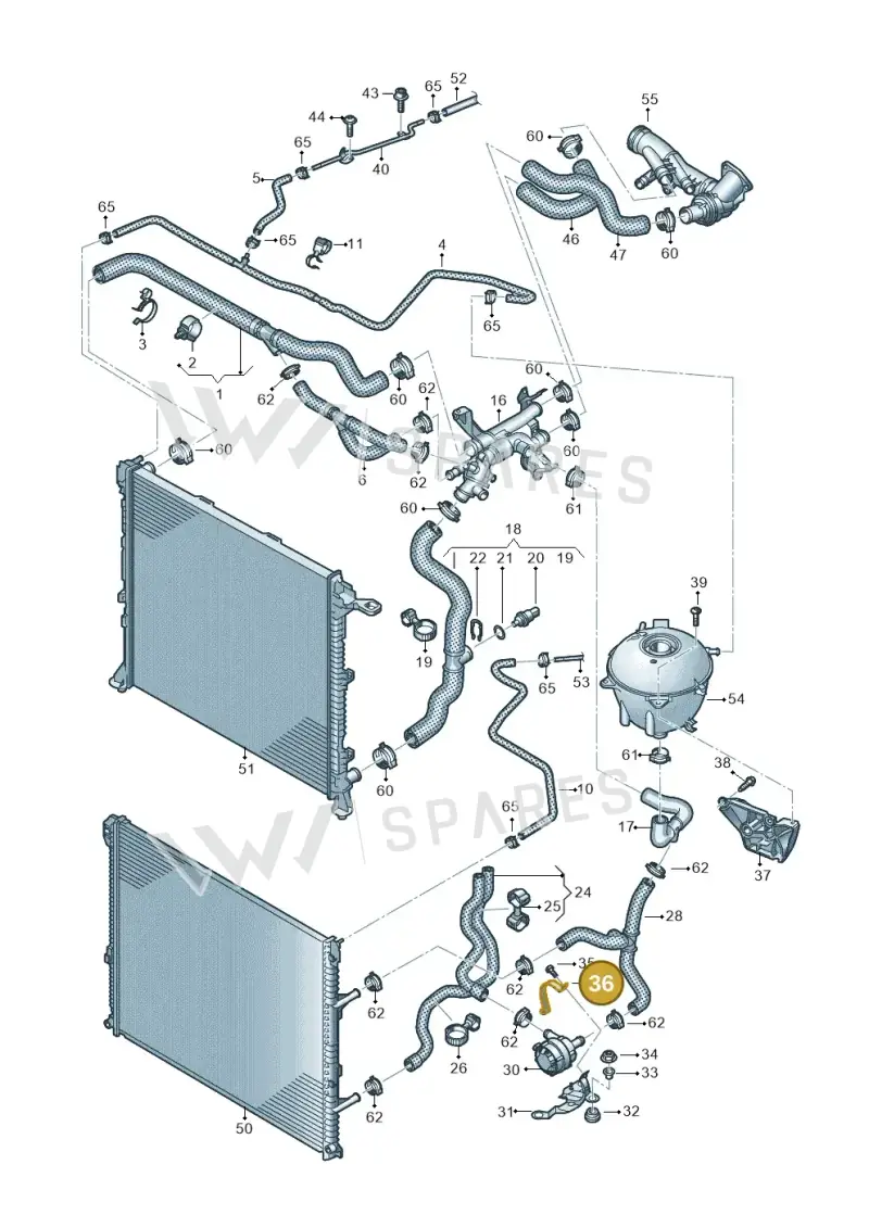 7E0121079R — Volkswagen MAN TGE 55 (2016-2021) diagram 806121200, position 36