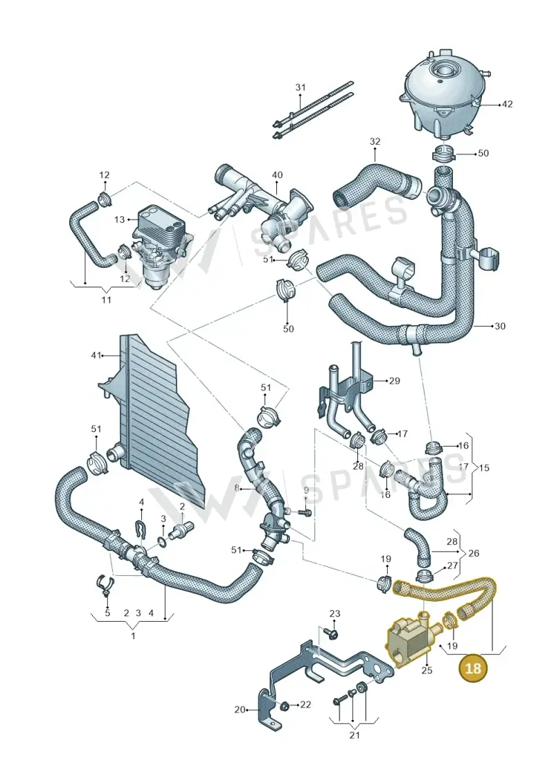 7E0121096AL — Volkswagen Transport. multivan (2019-2024) diagram 861121700, position 18