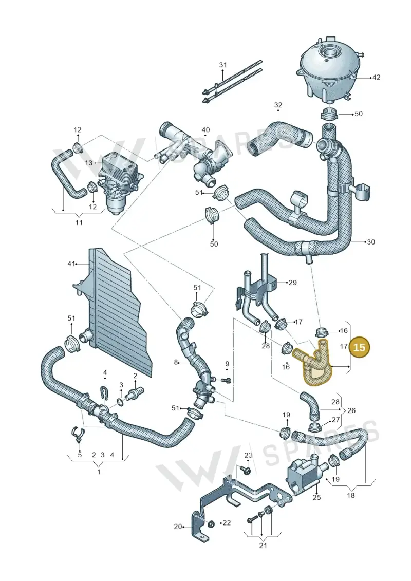 7E0122058P — Volkswagen Transport. multivan (2019-2024) diagram 861121700, position 15